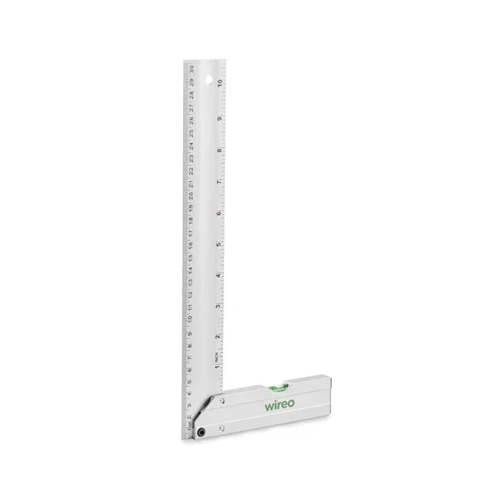 Aluminium level ruler 30 cm - MO2480 (MOCN#14)